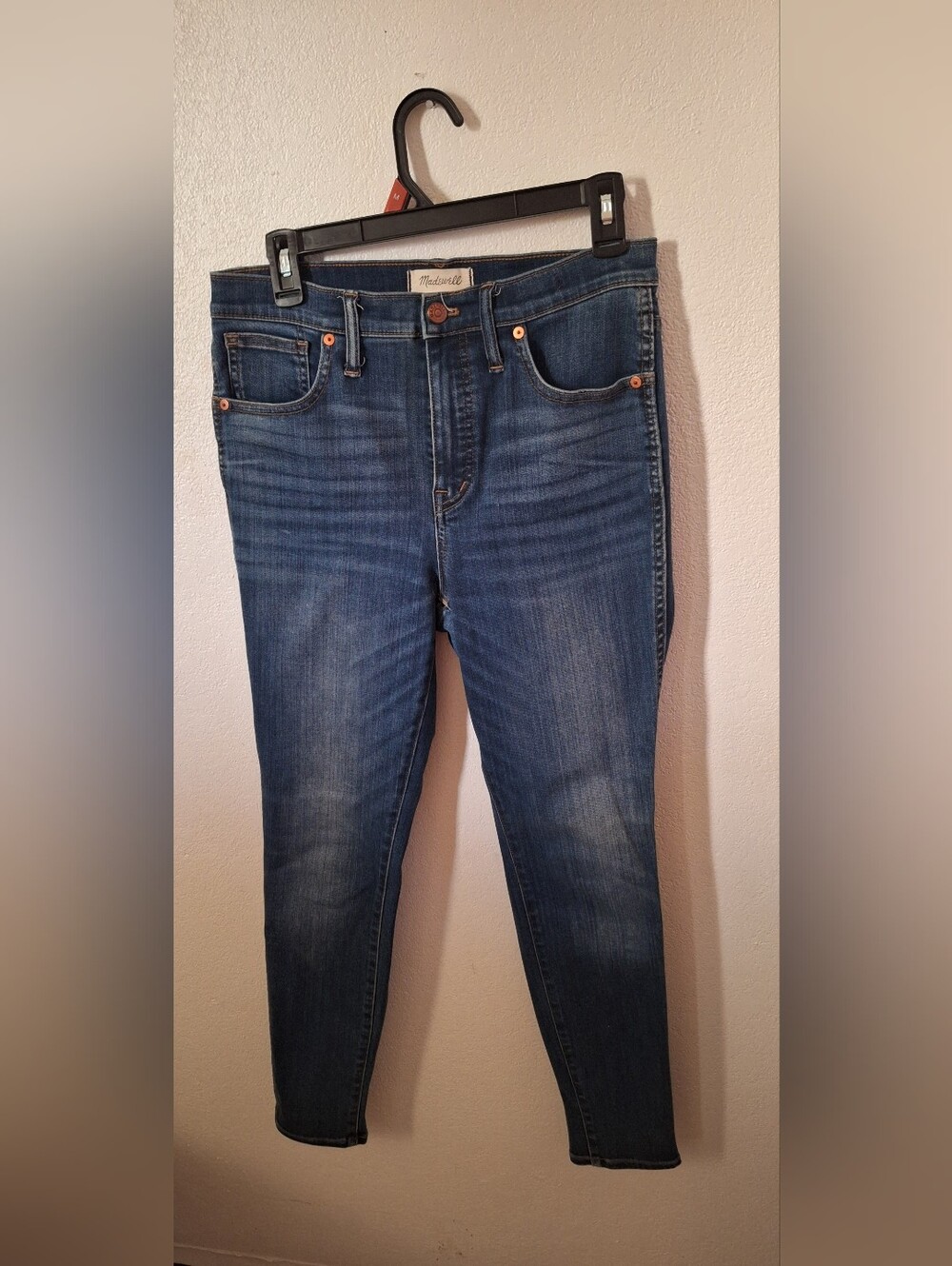 Madewell Dark Blue Skinny Jeans